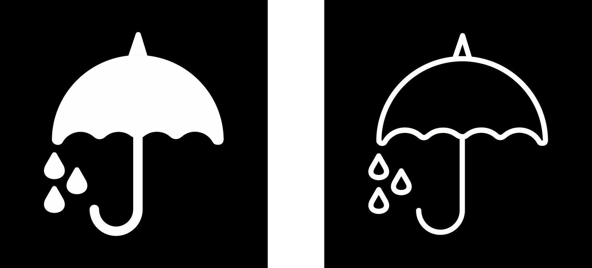 Umbrella Vector Icon