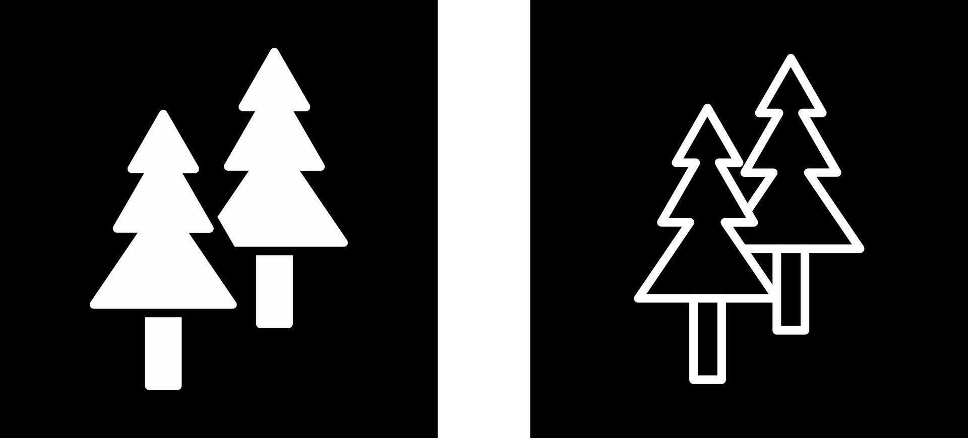 Pine Tree Vector Icon