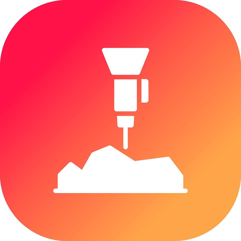 Mining Creative Icon Design vector