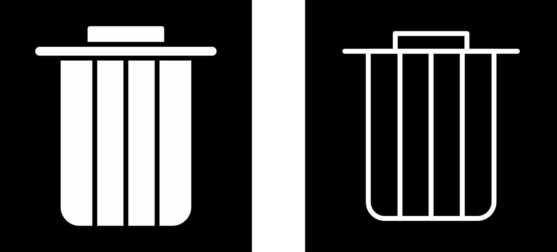Dustbin Vector Icon