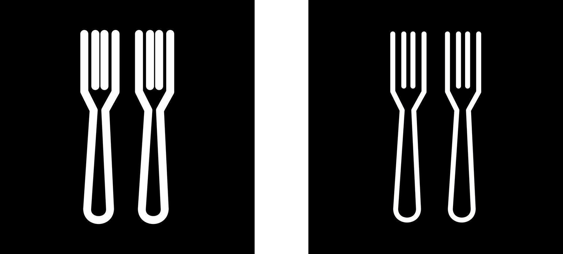 Fork Vector Icon