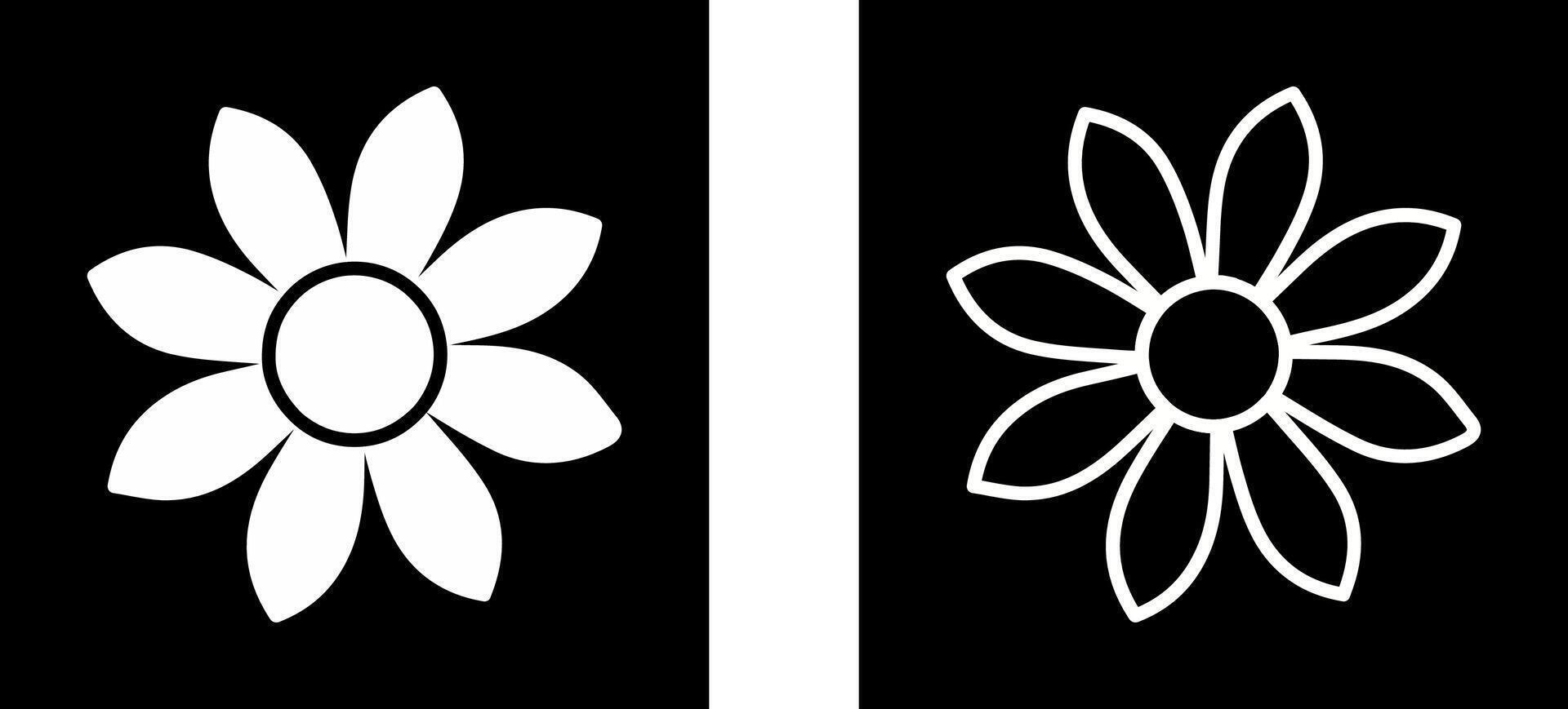 floral vector icono