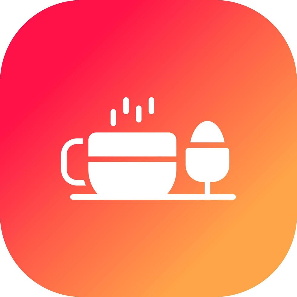 diseño de icono creativo de desayuno vector