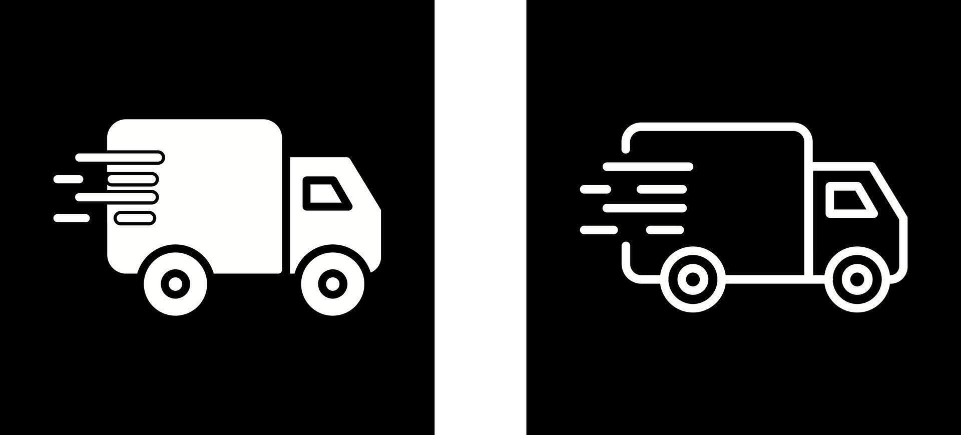 Delivery Truck Vector Icon