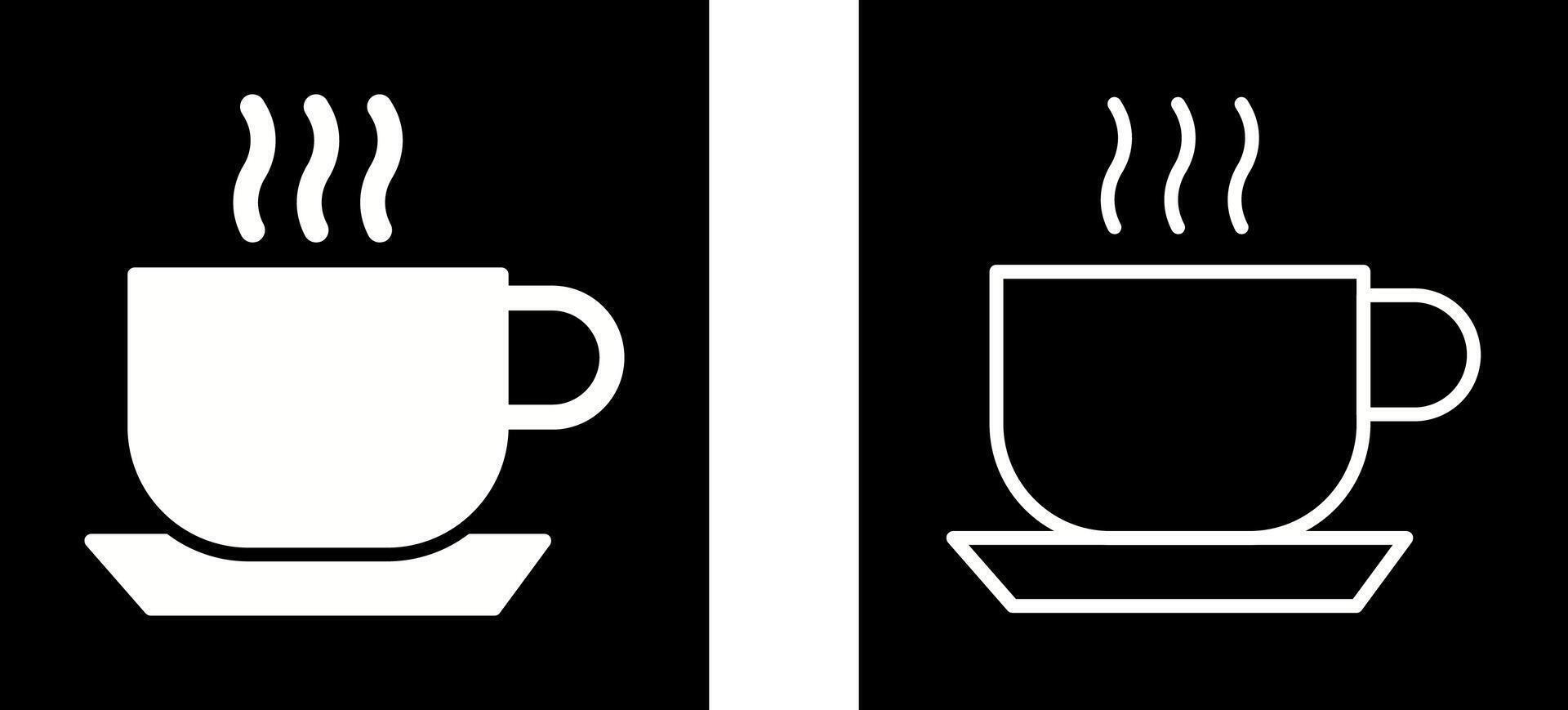 icono de vector de café