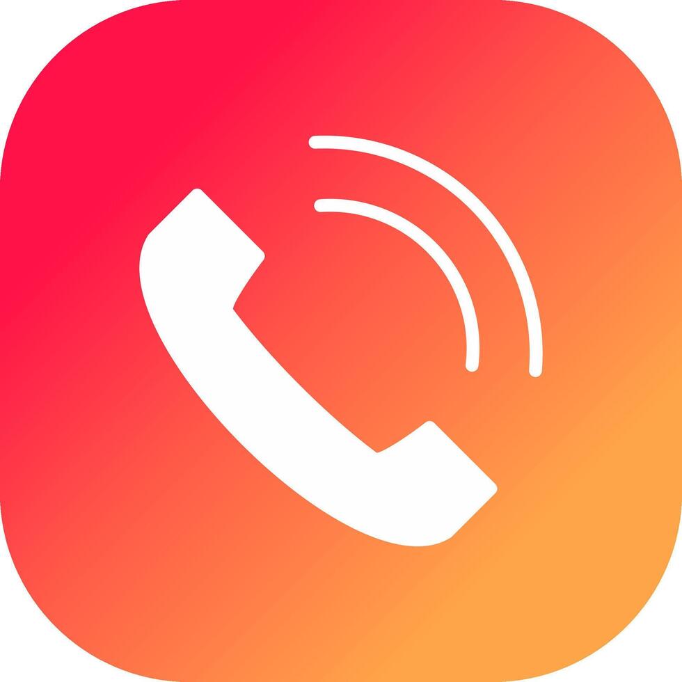 Call Creative Icon Design vector