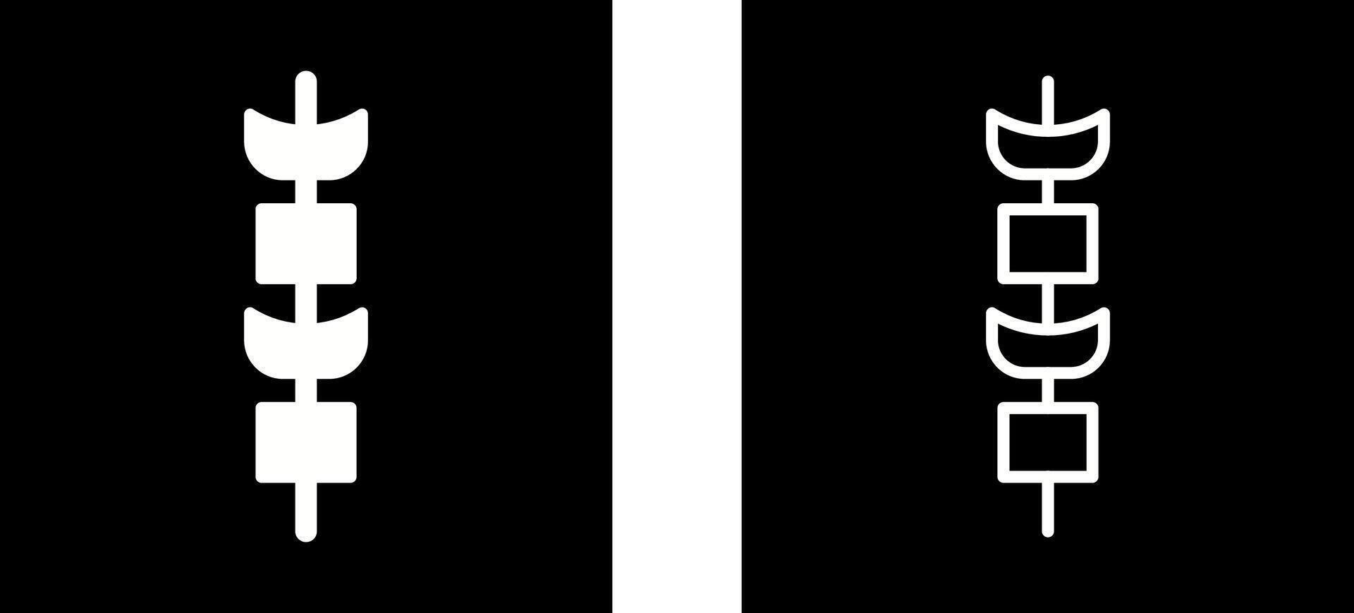 Kebab Vector Icon