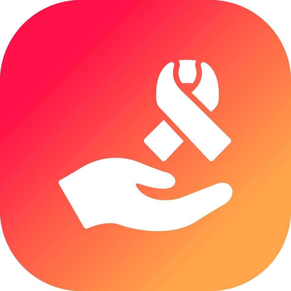 Cancer Diagnosis Creative Icon Design vector