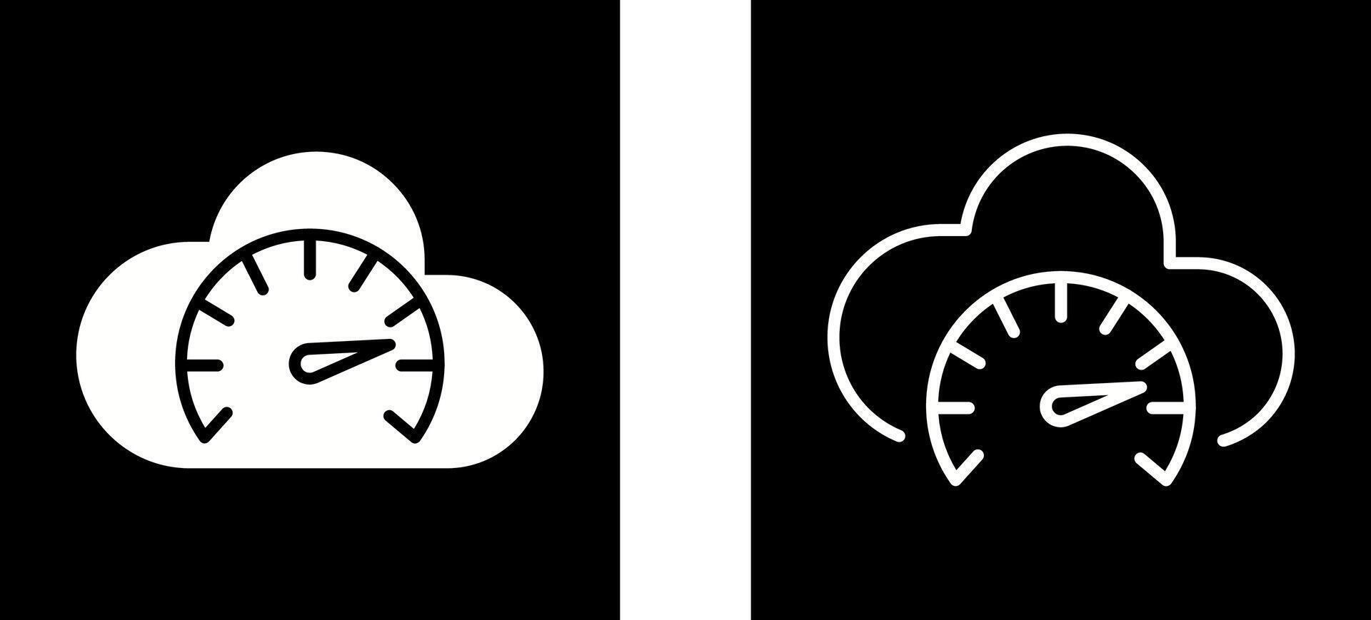 Speed Test Vector Icon
