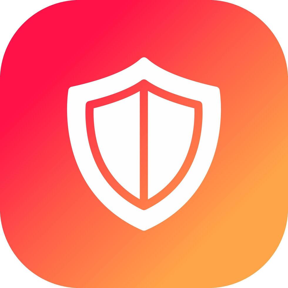 Shield Creative Icon Design vector
