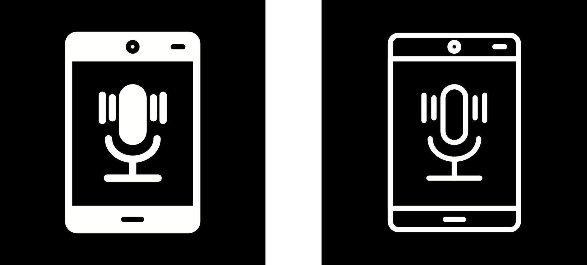 Voice Record Vector Icon