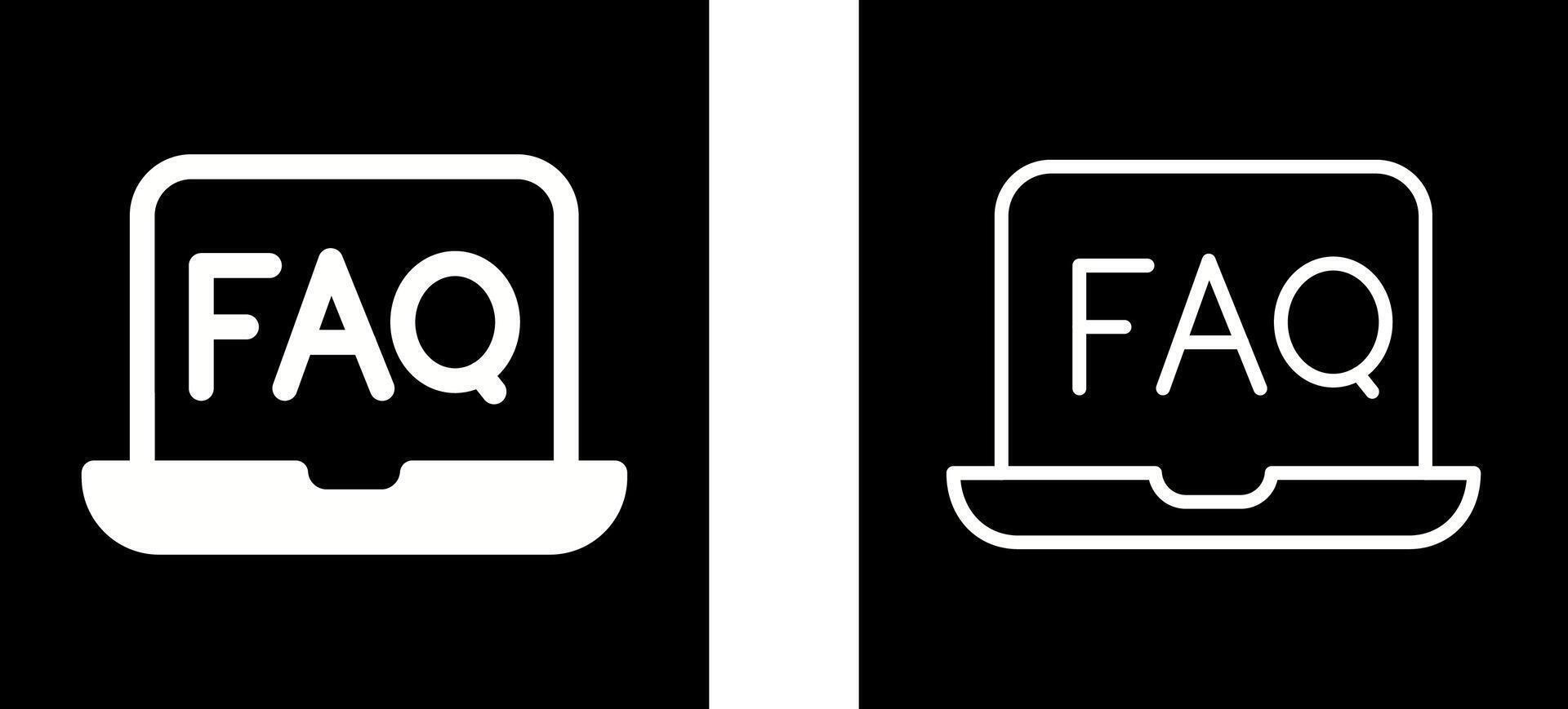 FAQ Vector Icon