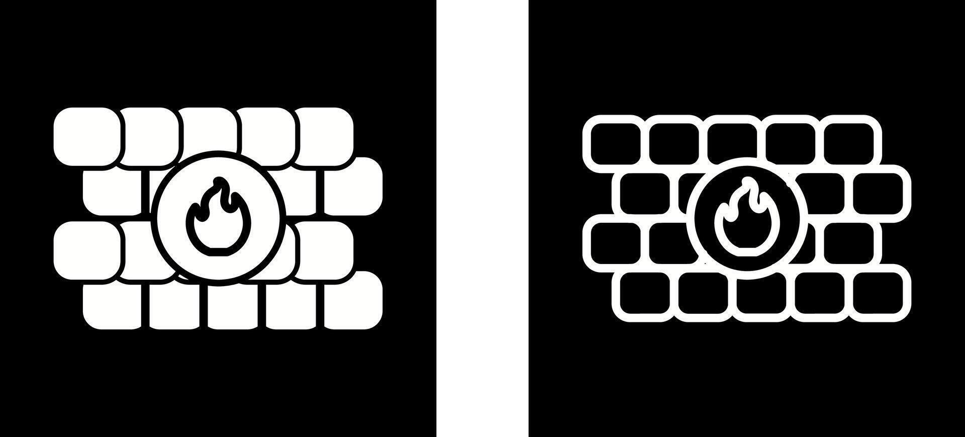 FireWall Vector Icon