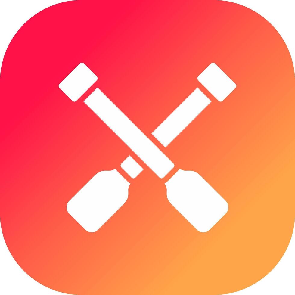 Rowing Creative Icon Design vector