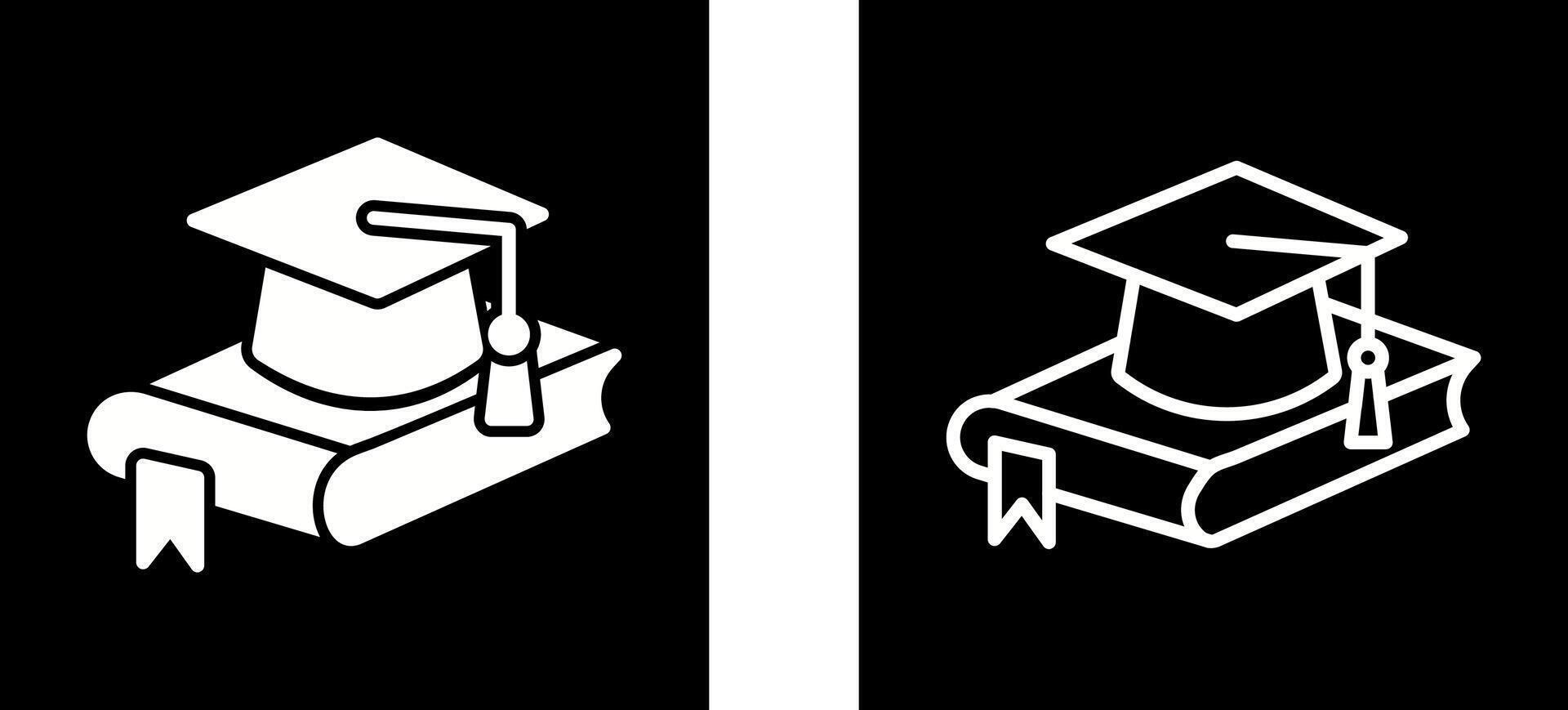 Graduation Hat Vector Icon