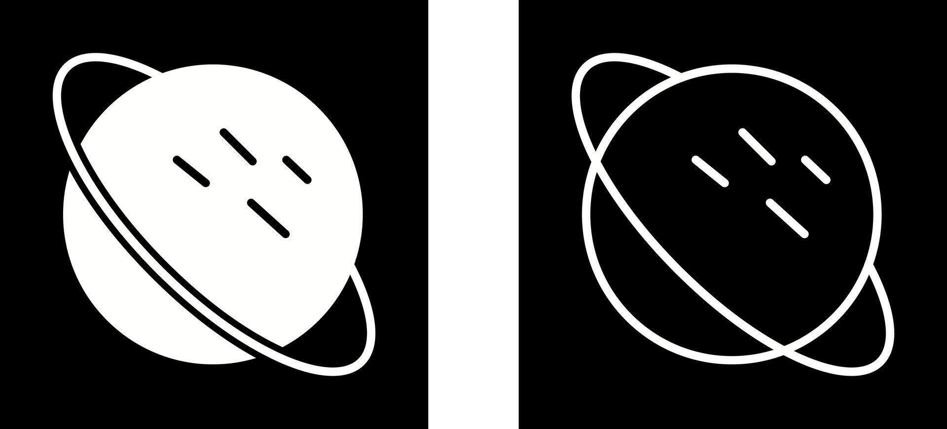 Saturn Vector Icon