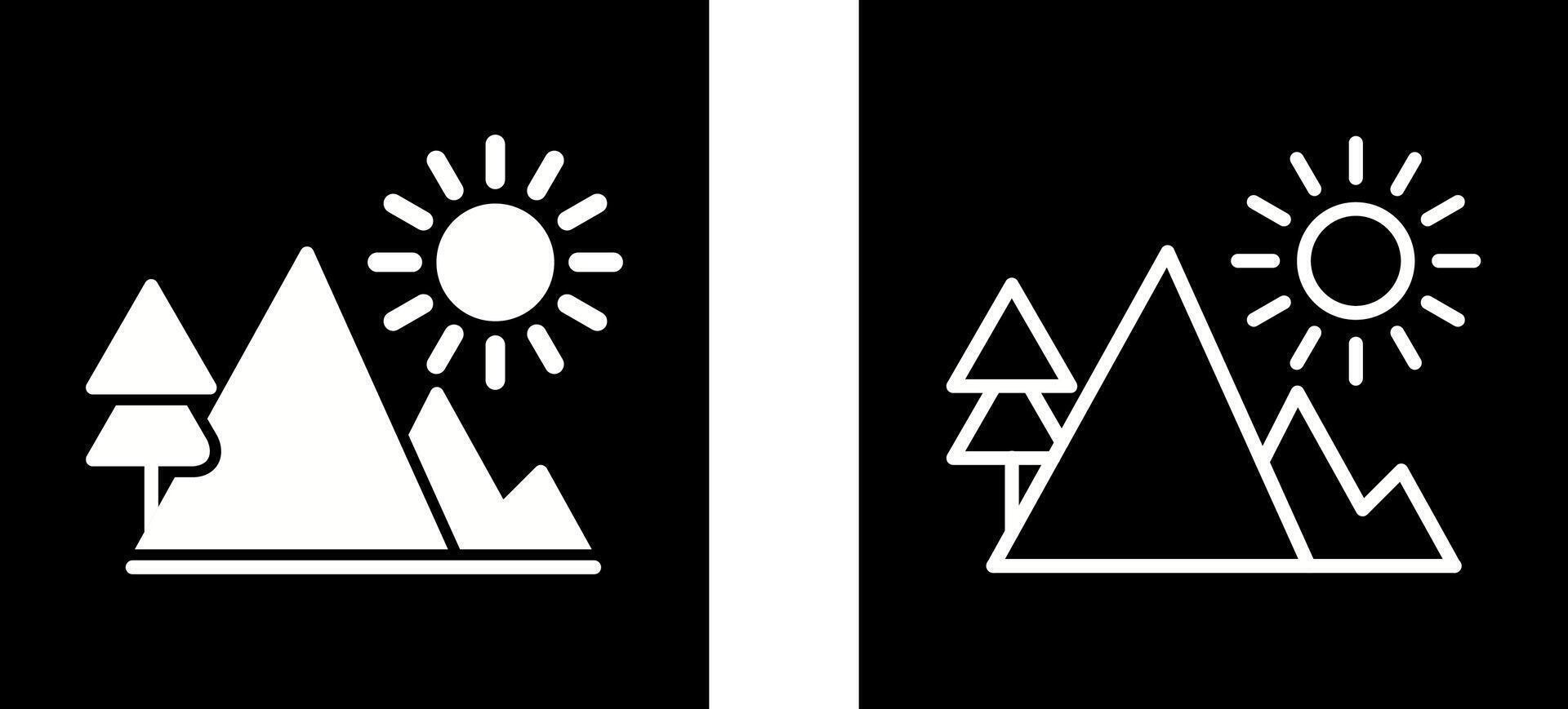 Mountain Vector Icon