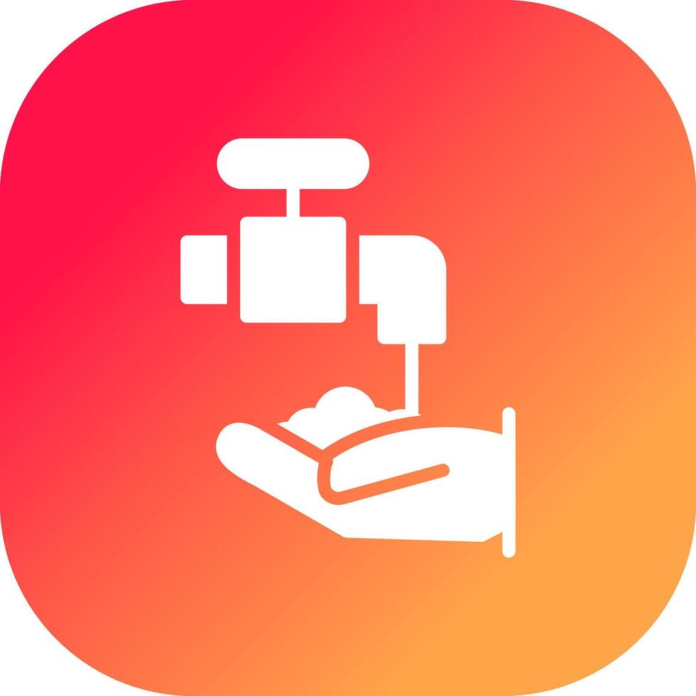 Handwash Creative Icon Design vector