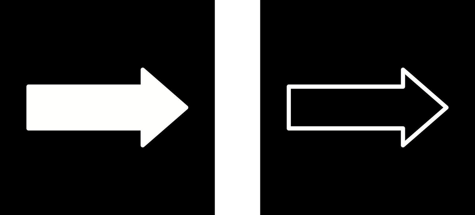 Arrow Right Vector Icon
