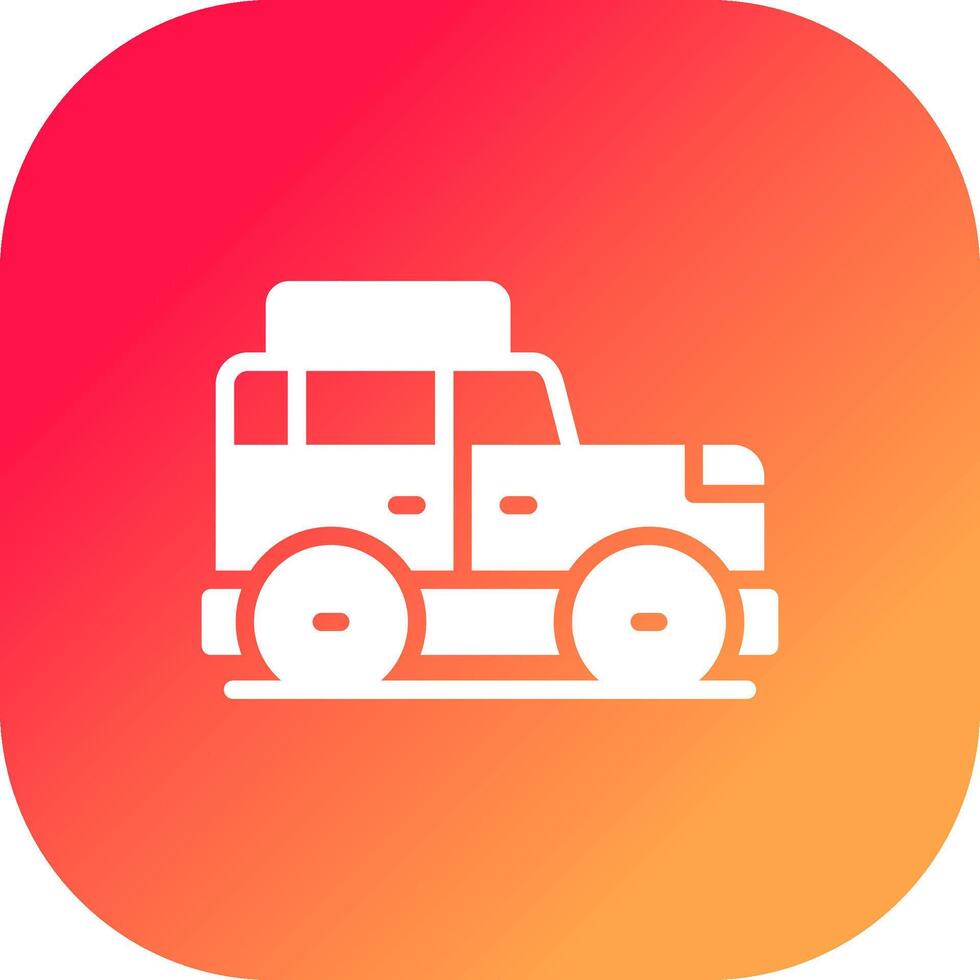 Suv Creative Icon Design vector