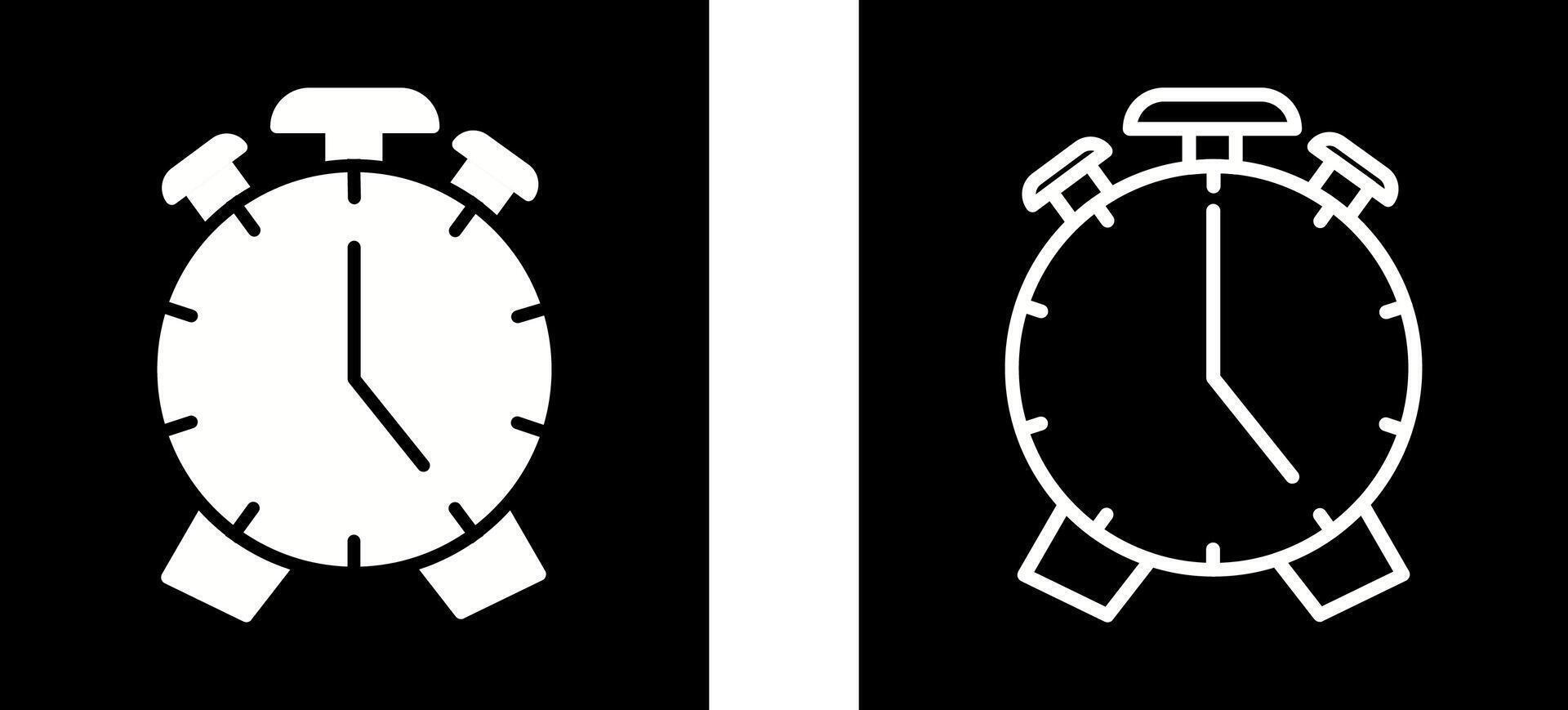 icono de vector de reloj