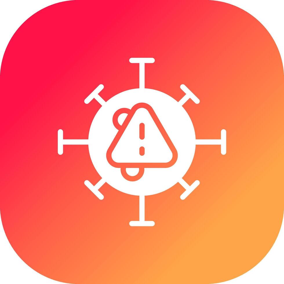 Virus Creative Icon Design vector