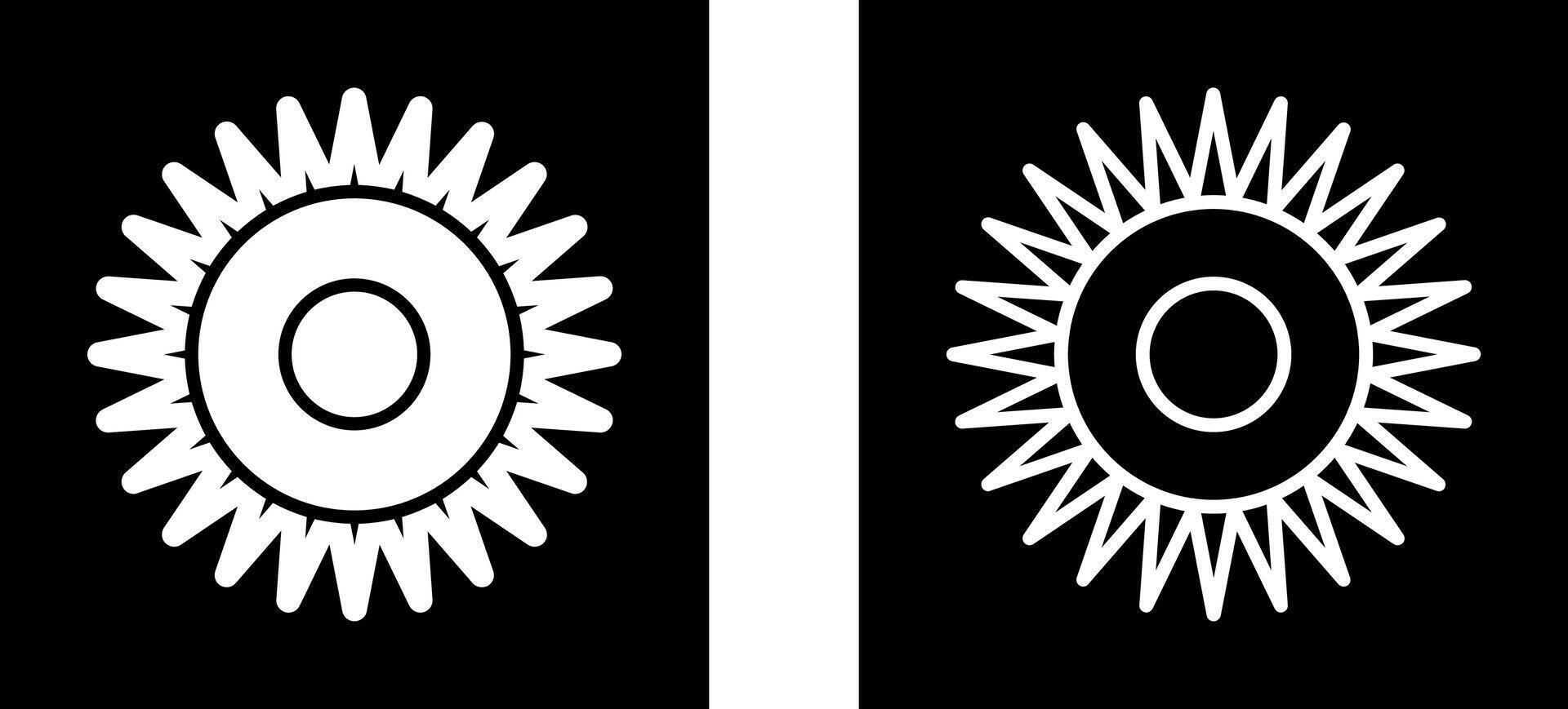 Optical Radiation Vector Icon