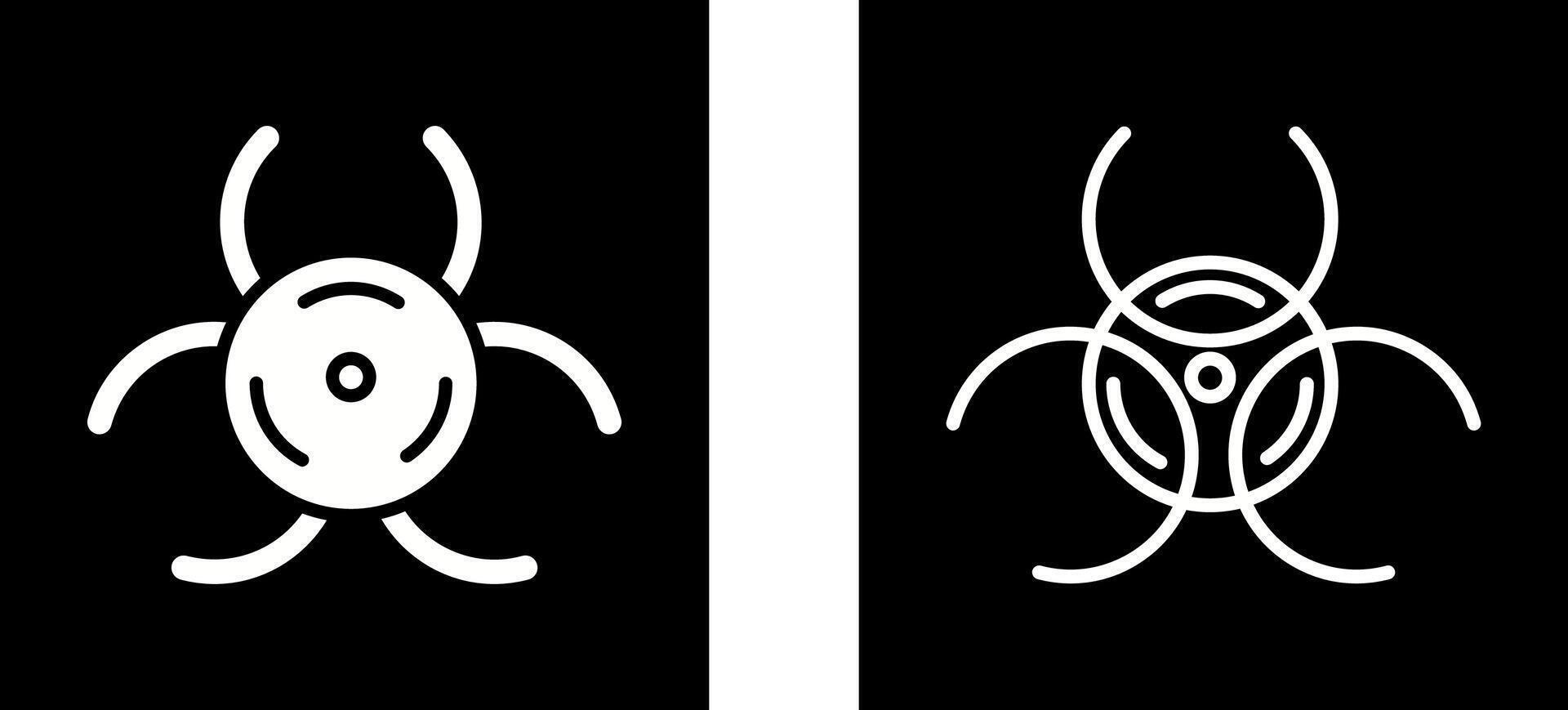 Biological Hazard Vector Icon