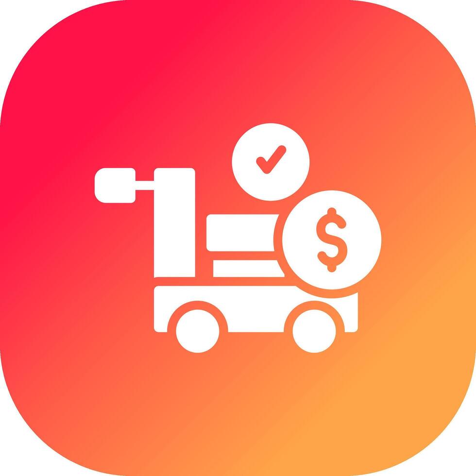 Procurement Creative Icon Design vector