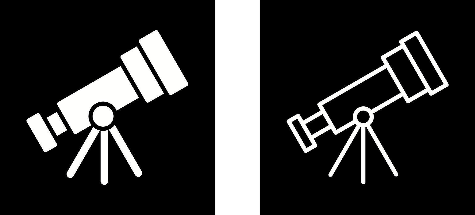 Telescope Vector Icon