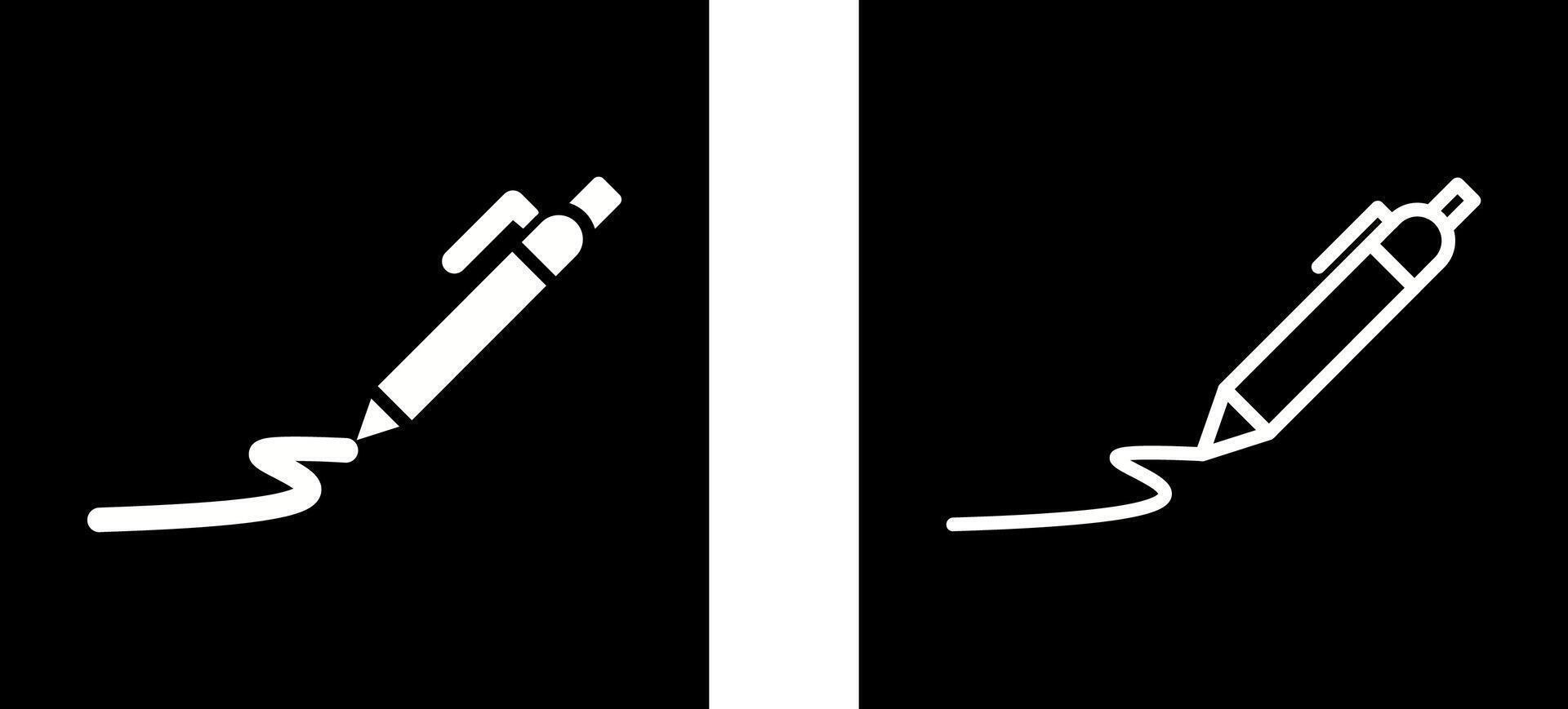 Draw Curve Vector Icon