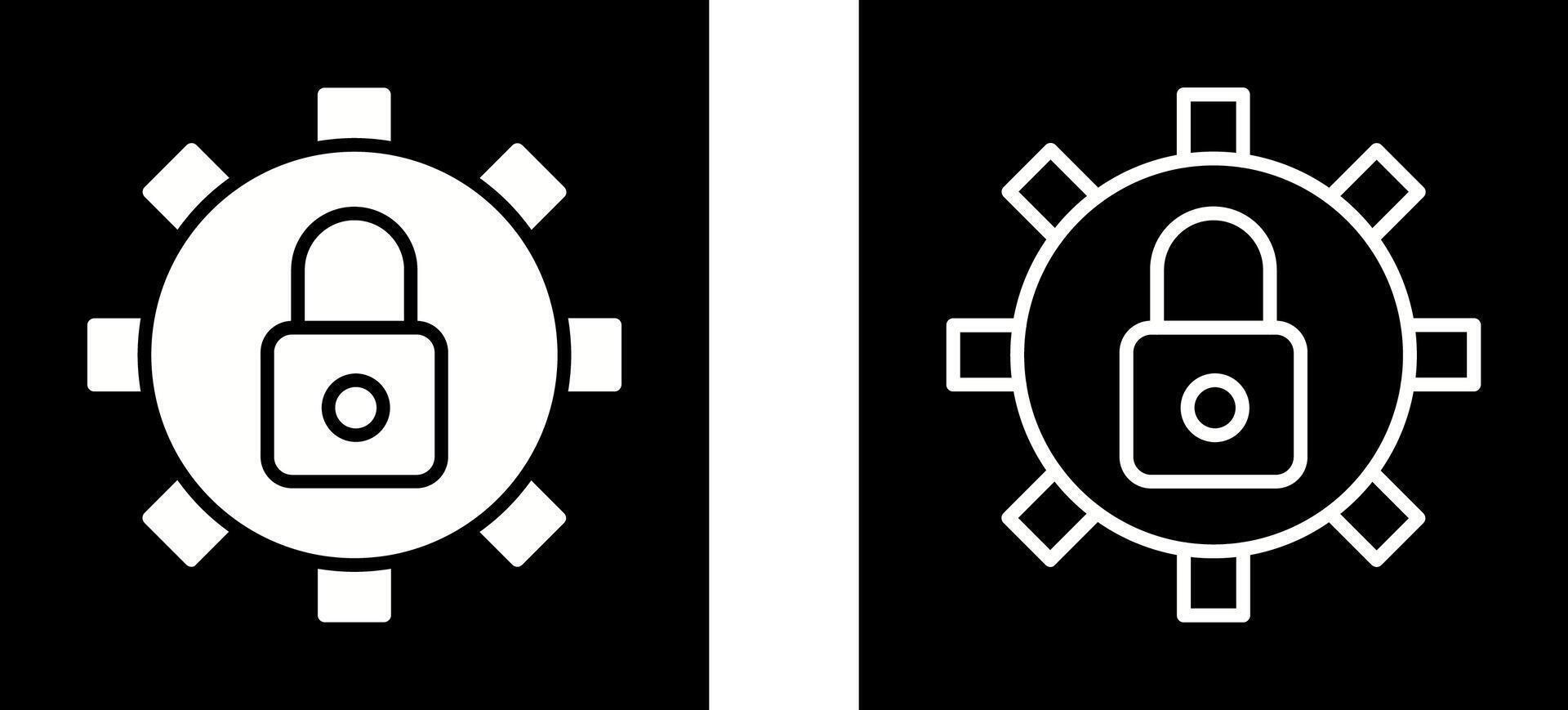 Security Settings Vector Icon