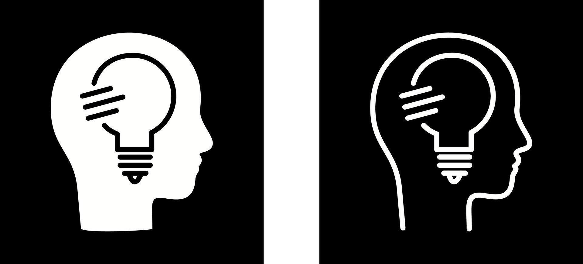 Thinking Vector Icon