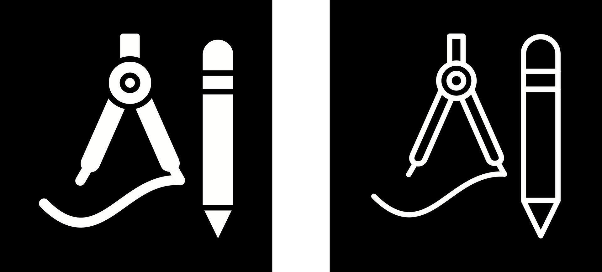 Drawing Tools Vector Icon