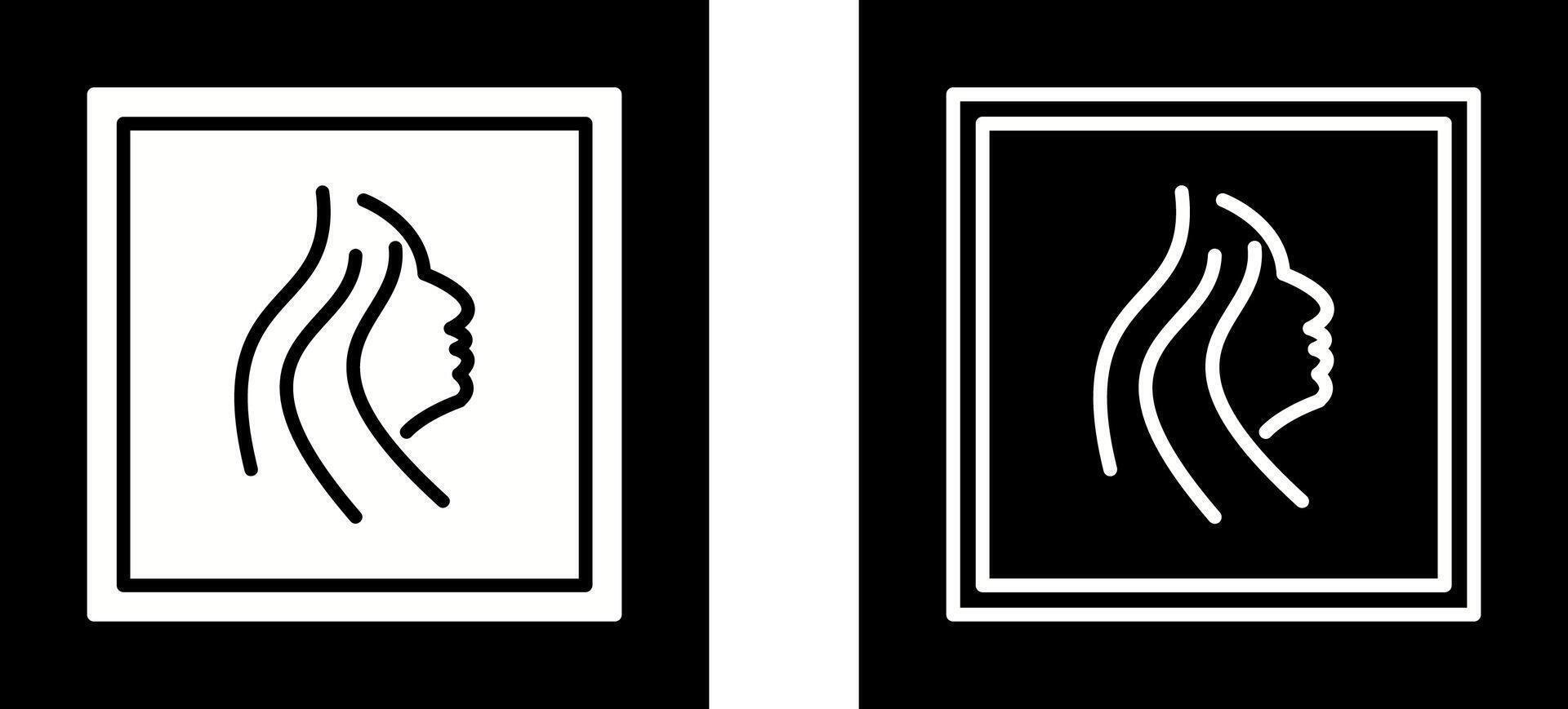 Painting of Woman Vector Icon