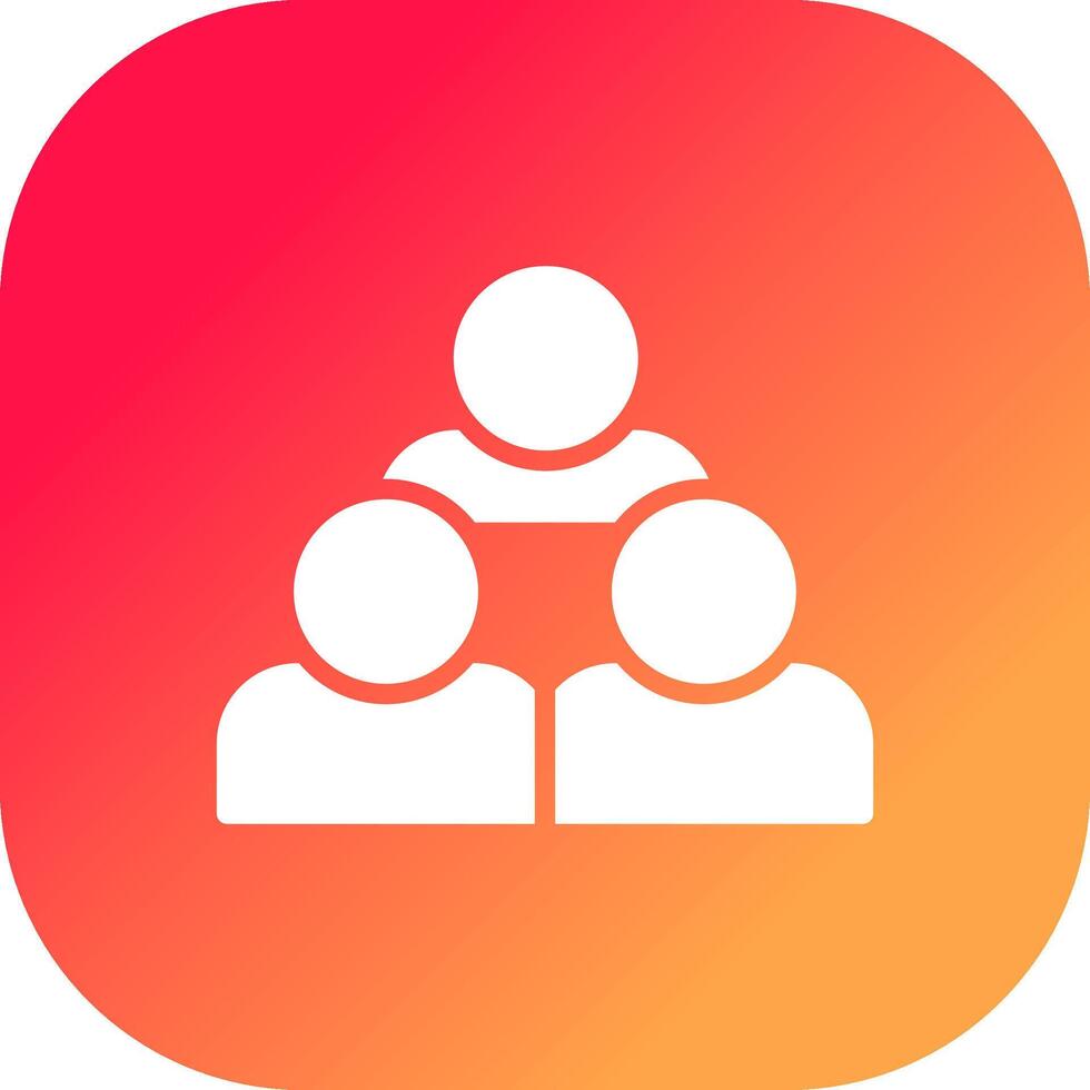 Audience Creative Icon Design vector