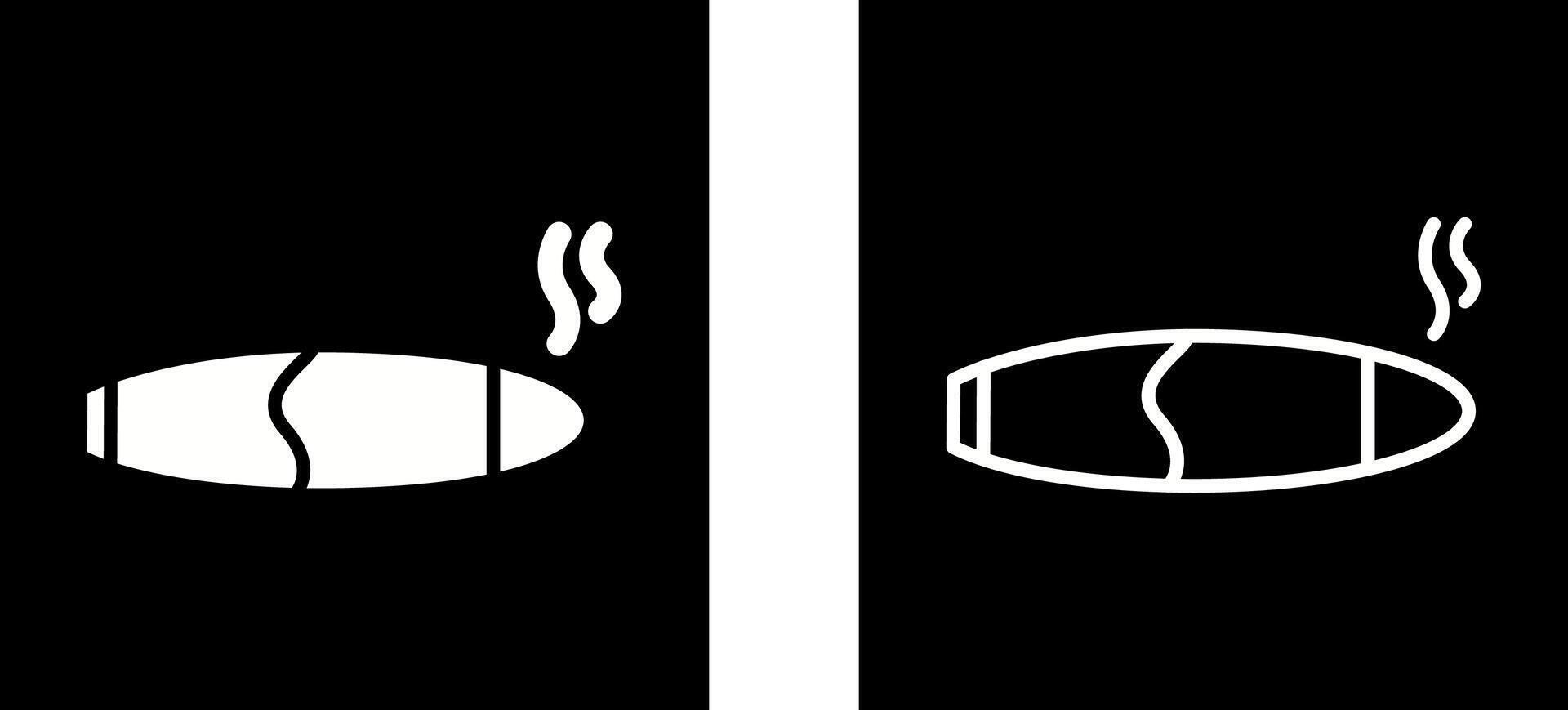 Cigar Vector Icon