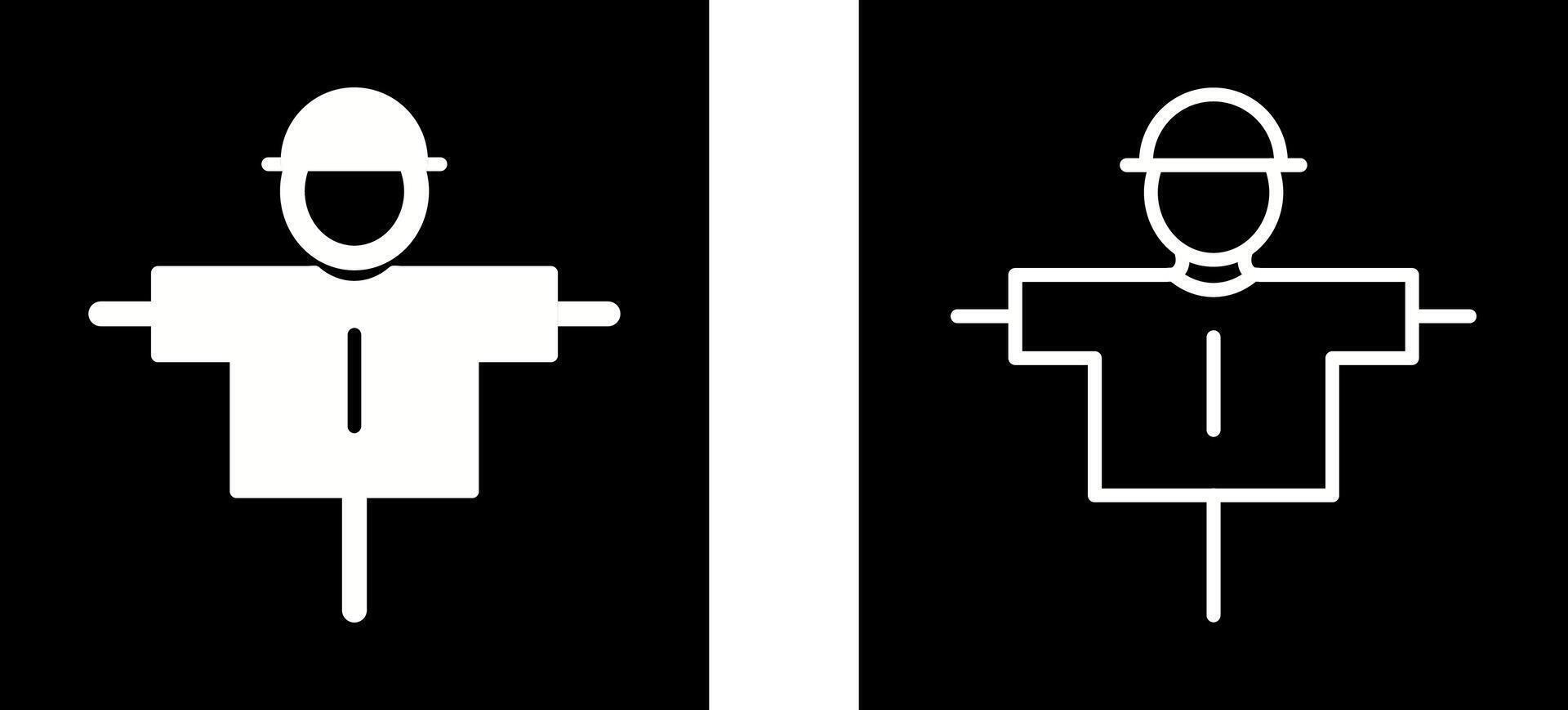Scare Crow Vector Icon