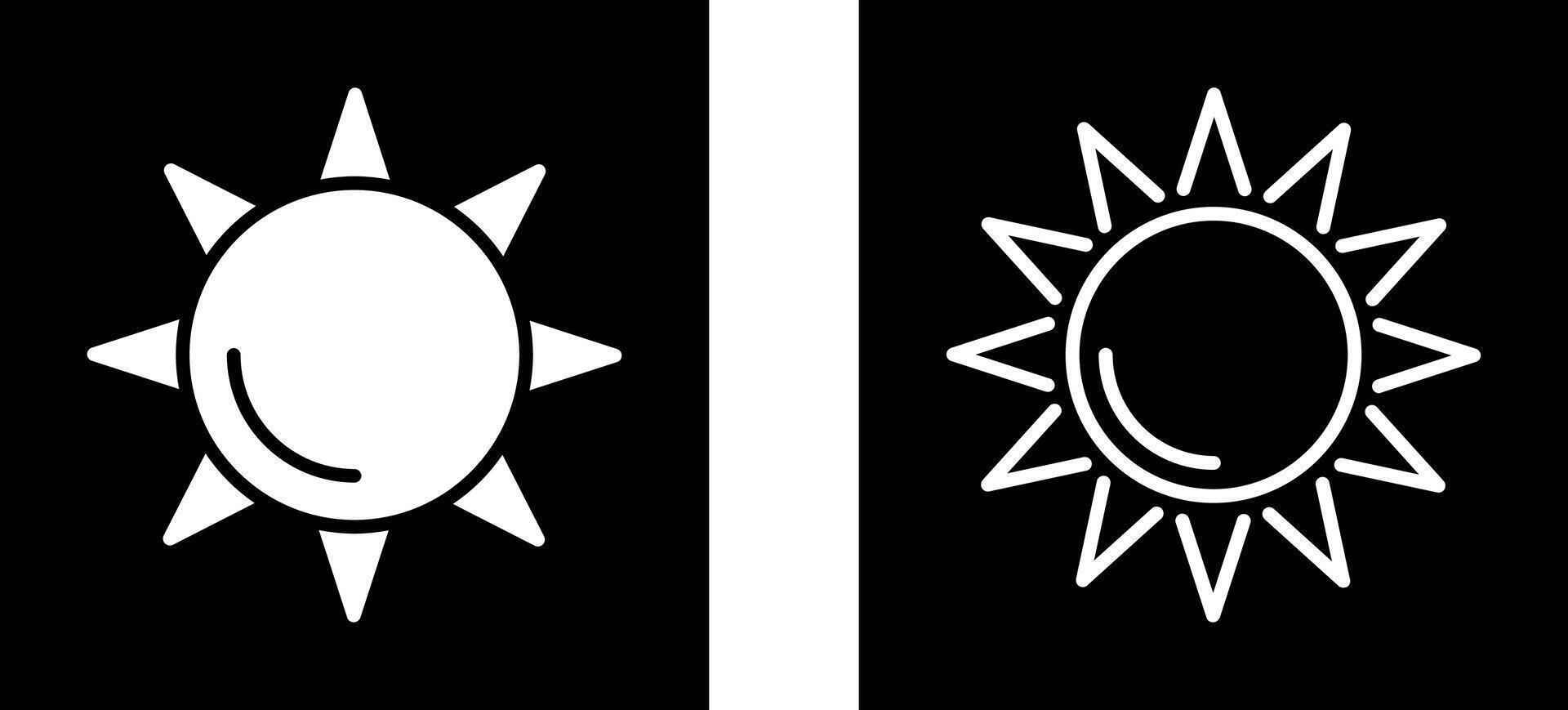 Sun I Vector Icon