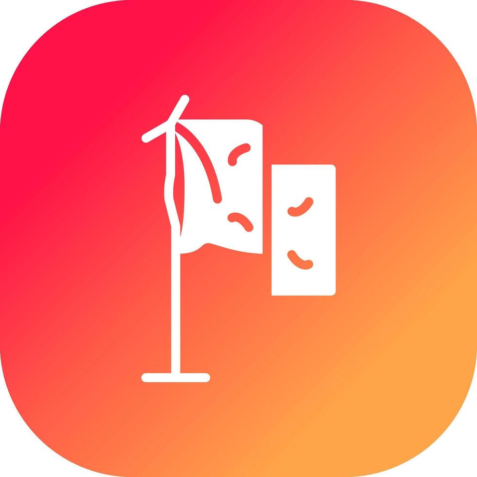Surrender Creative Icon Design vector