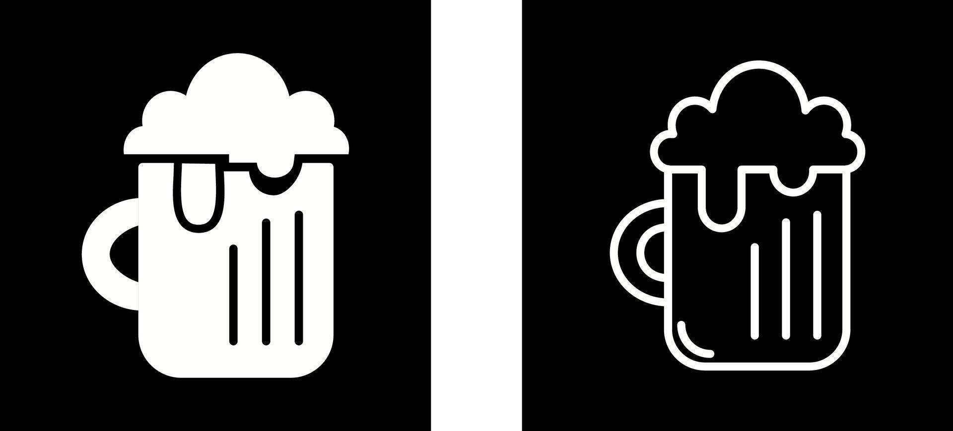 Pint of Beer Vector Icon