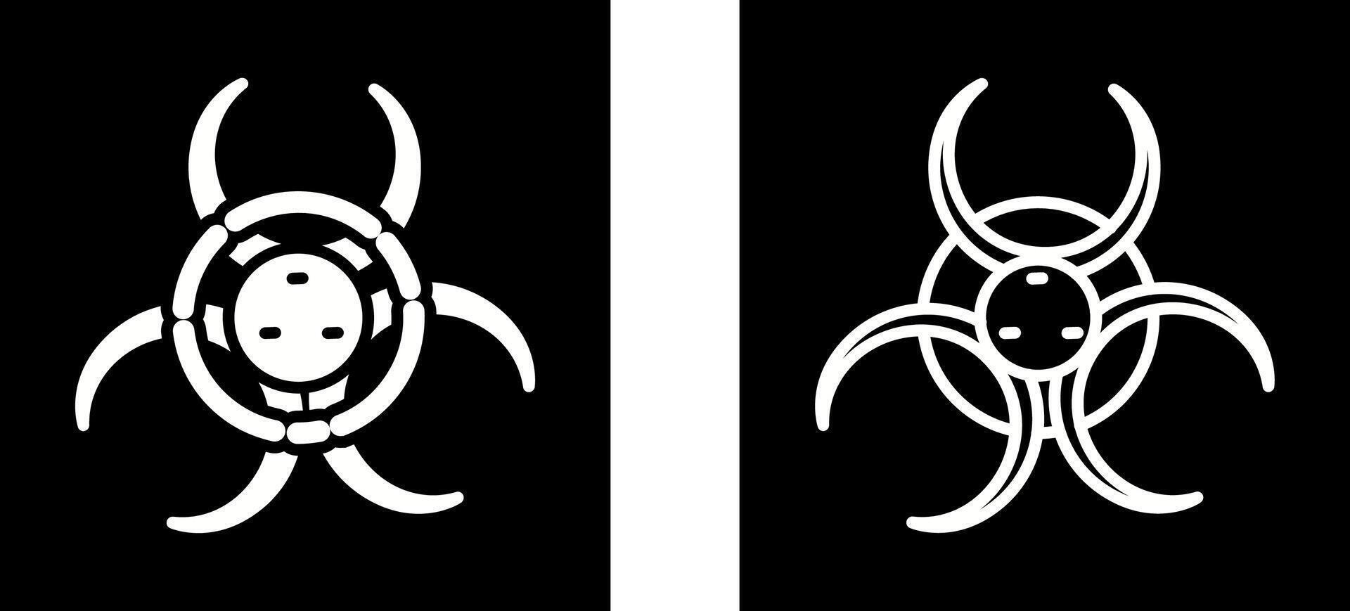 Biohazard Vector Icon