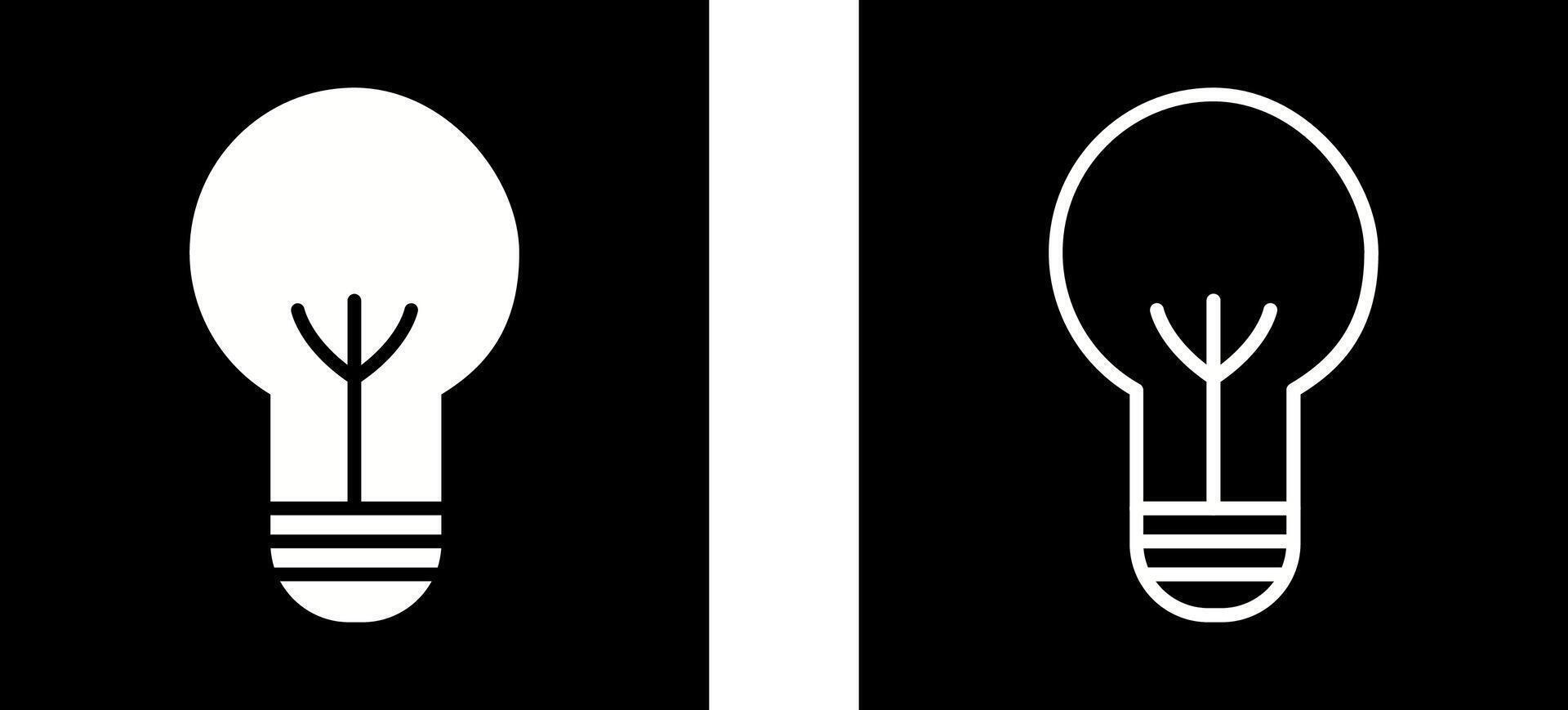 Bulb II Vector Icon