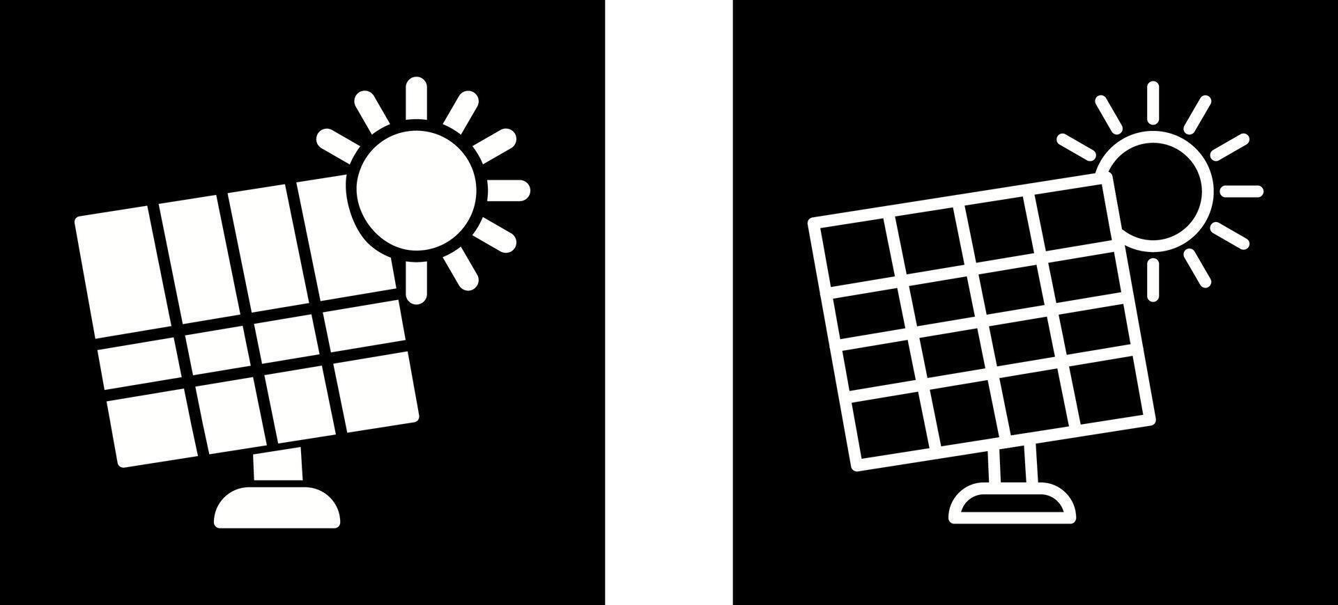 Solar Panel Vector Icon