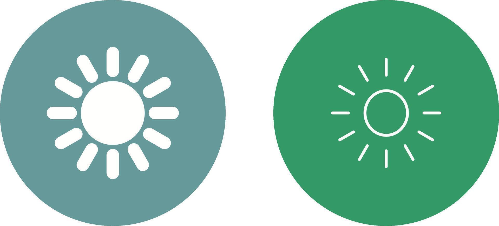 Sun Vector Icon