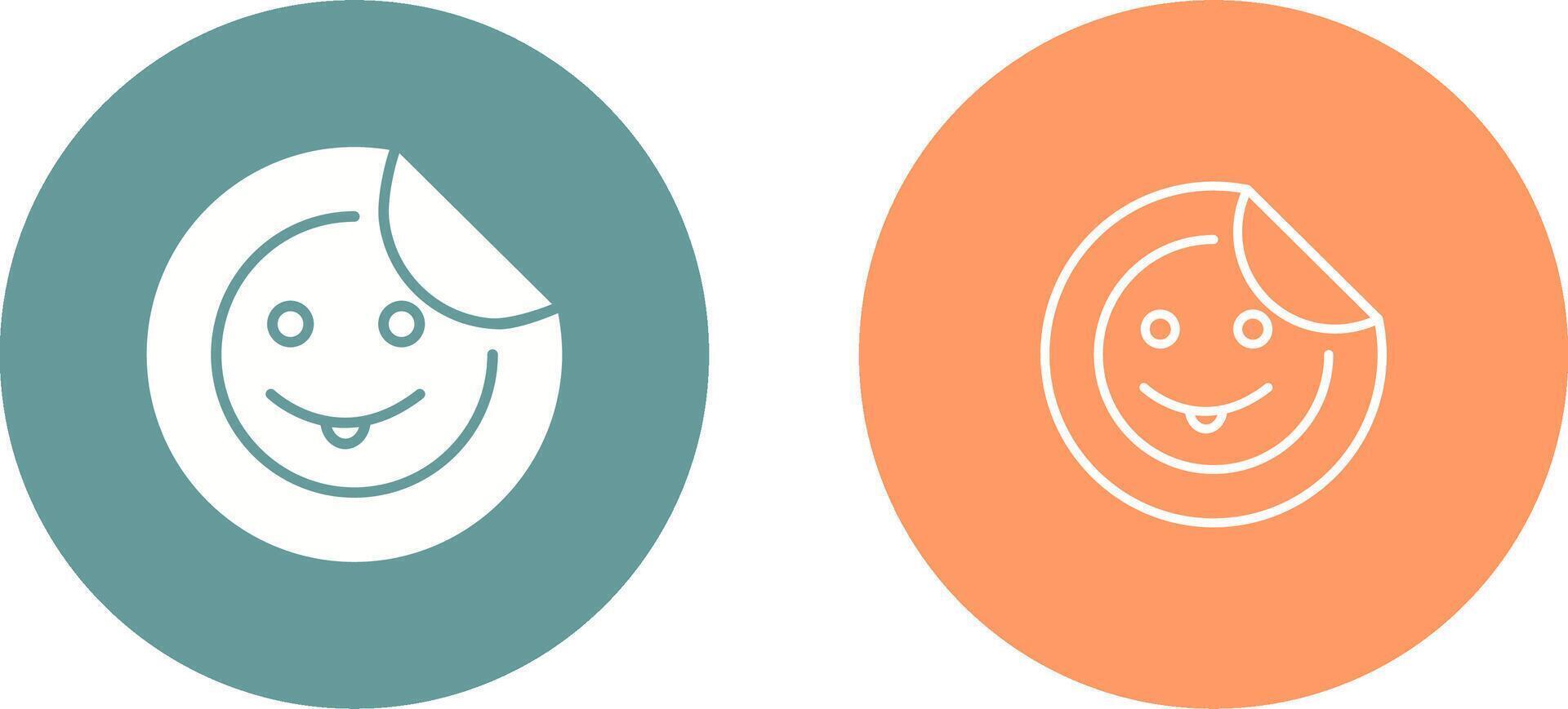 Sticker Vector Icon