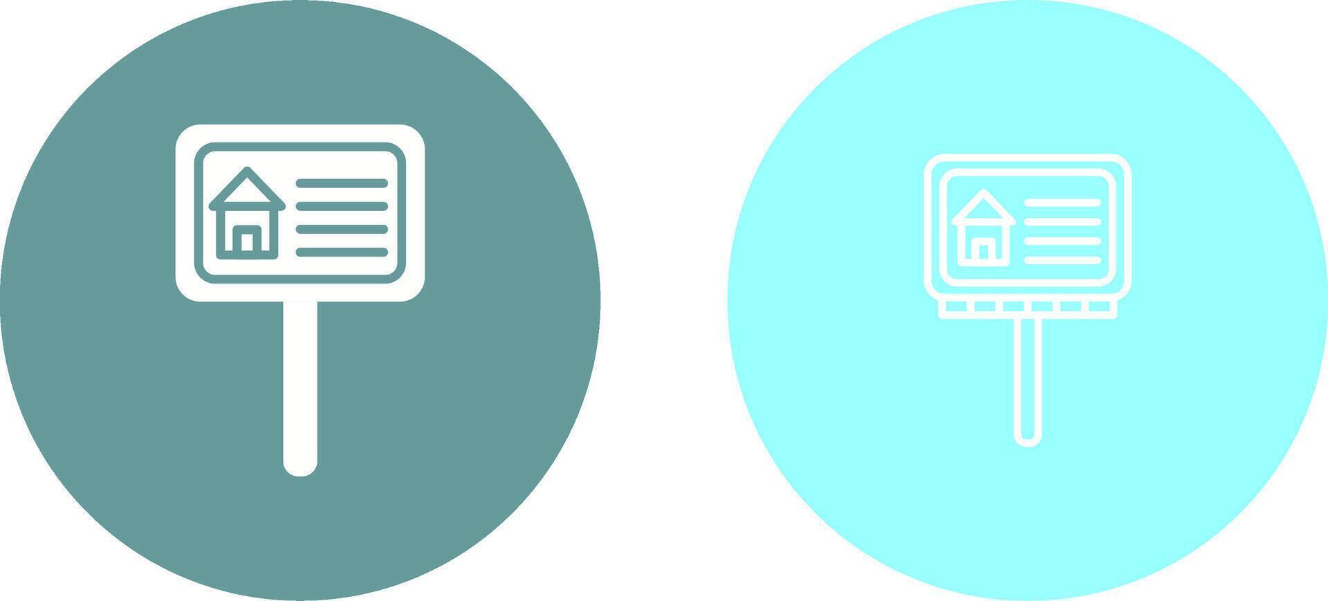Billboard Vector Icon