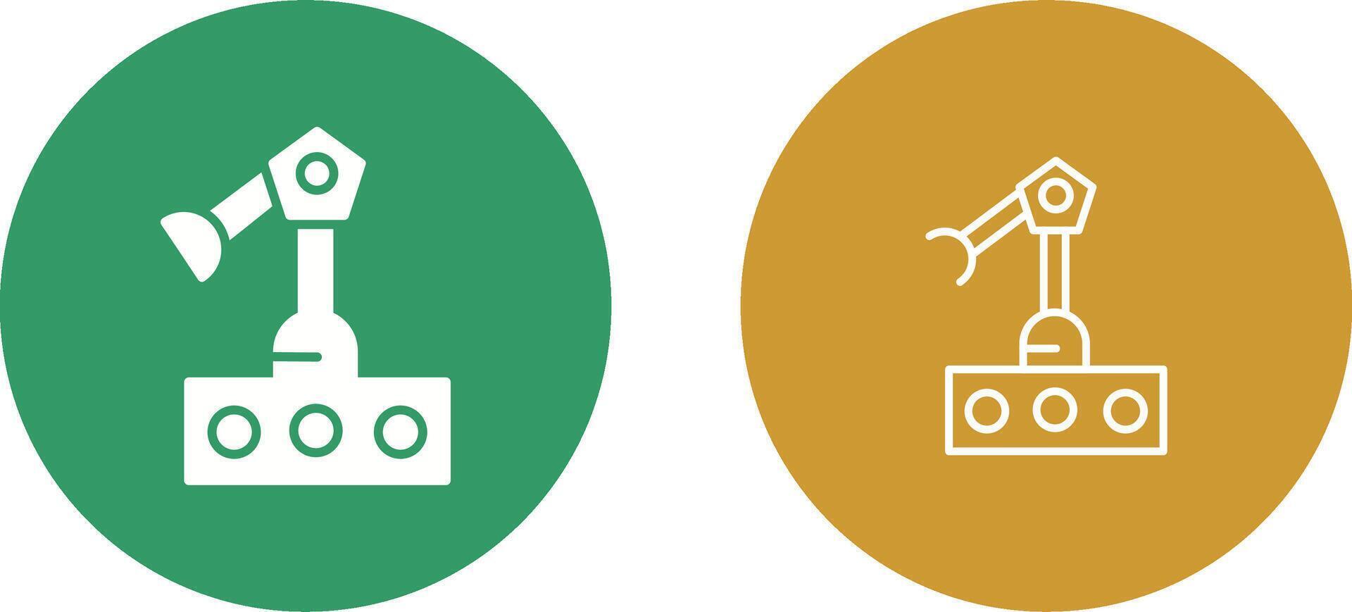 Industrial Arm Vector Icon