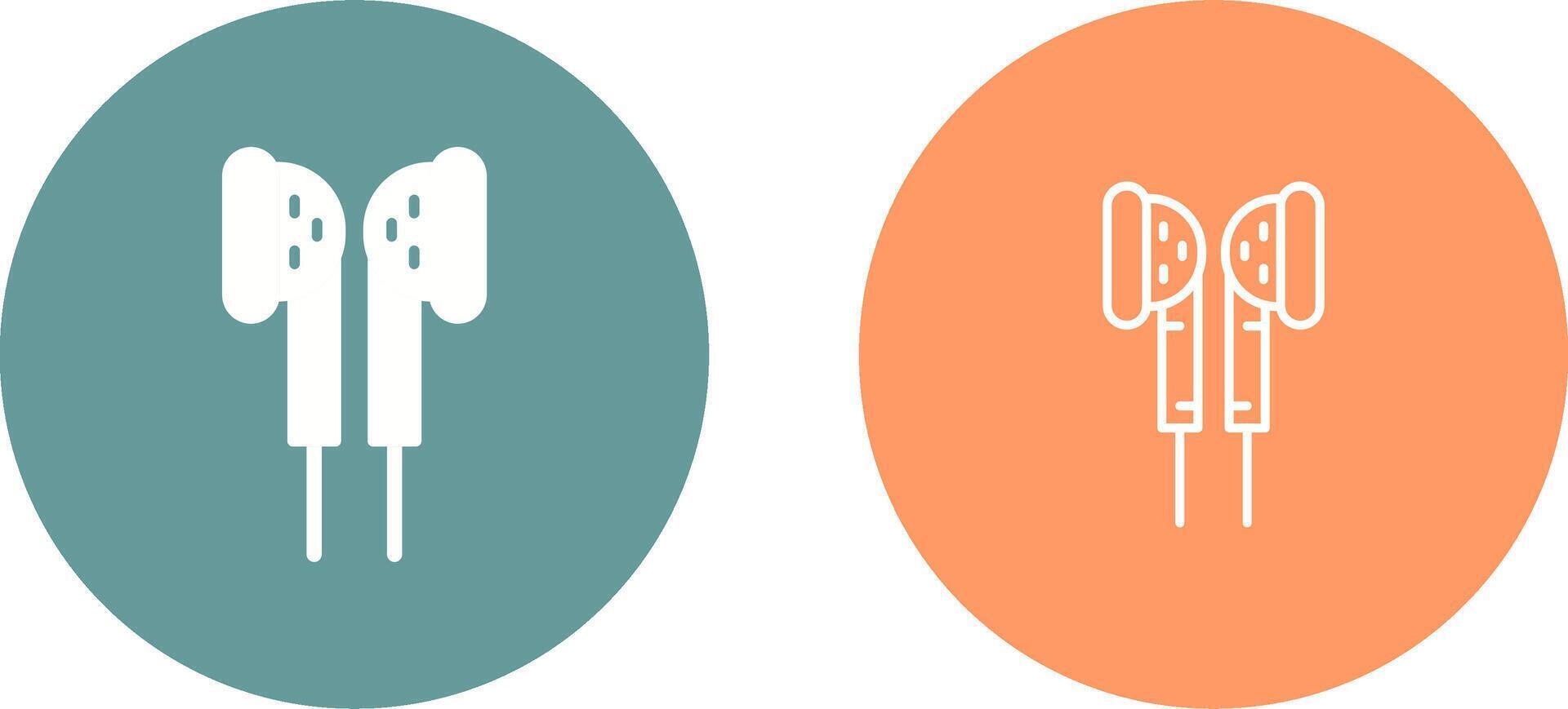 Earphones Vector Icon