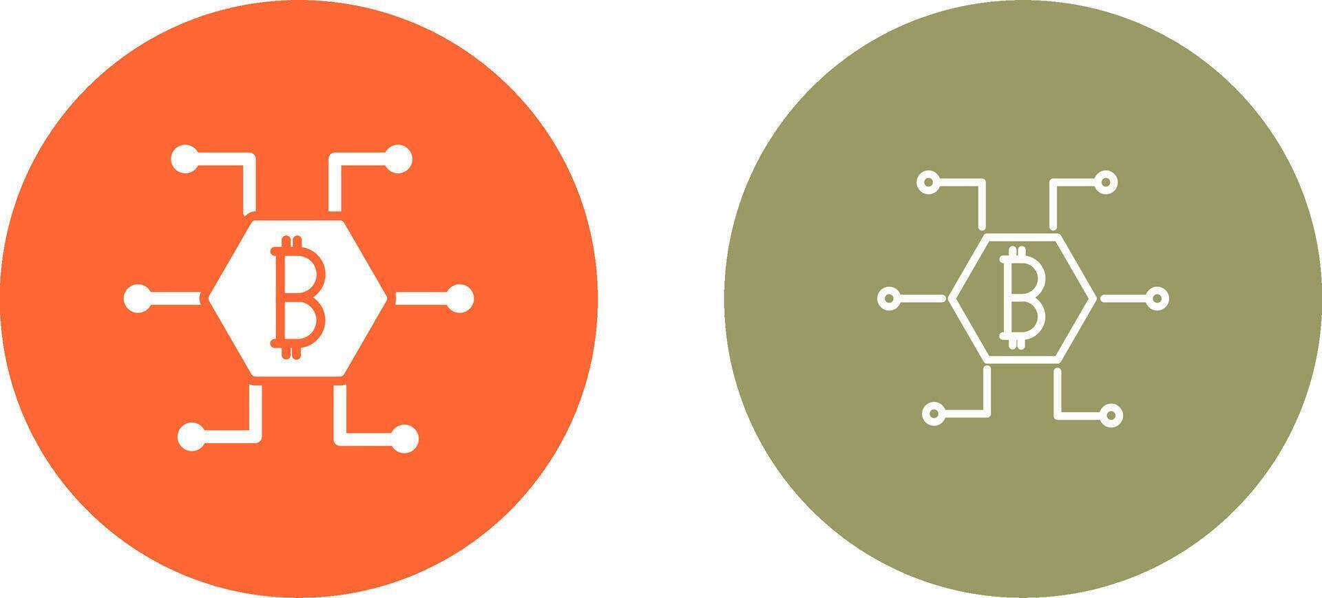 Bitcoin Vector Icon